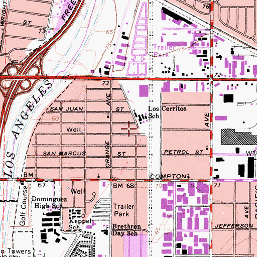Topographic Map of Steam Engine Park, CA