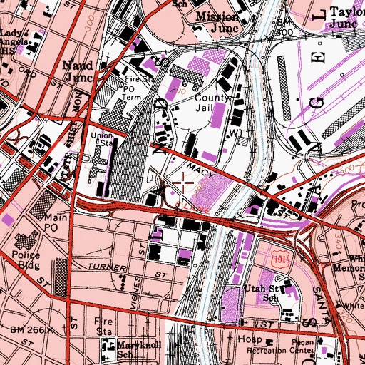 Topographic Map of Piper Technical Center, CA