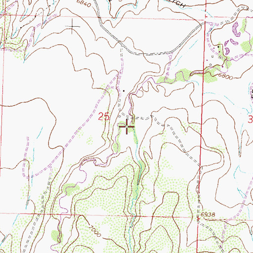 Topographic Map of Clear Creek, CO