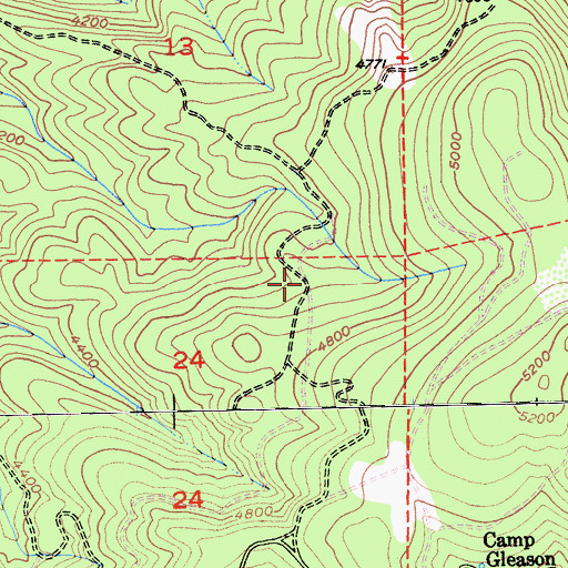 Topographic Map of Florida House (historical), CA
