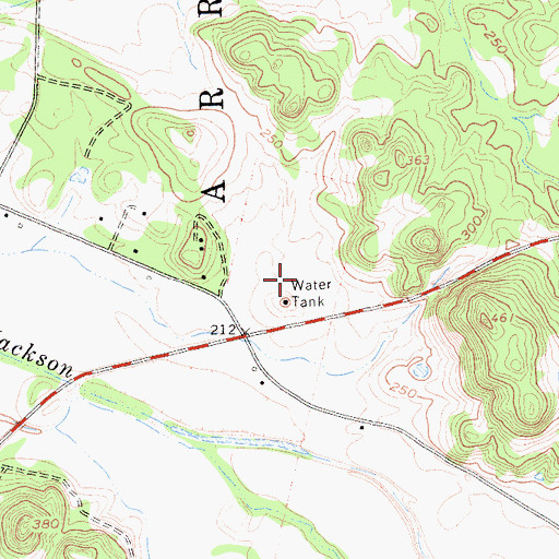 Topographic Map of Greenstone Winery, CA