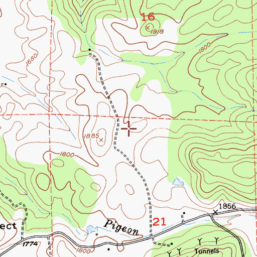 Topographic Map of Sobon Estate Vineyards, CA