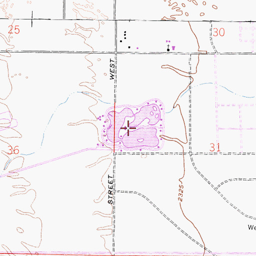 Topographic Map of Apollo Park, CA