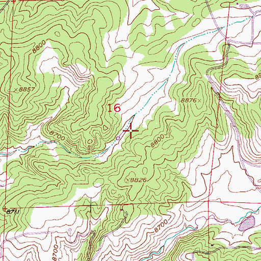 Topographic Map of Fair View Lode, CO