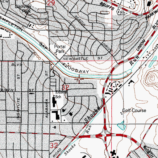 Topographic Map of Patterson Mine, CO