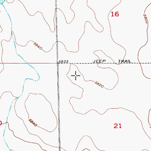 Topographic Map of Drennan Coal Mine, CO