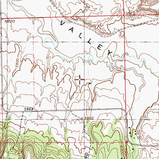 Topographic Map of North Continent Mine, CO