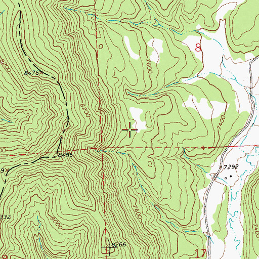 Topographic Map of Havert Mine, CO