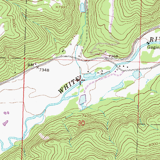 Topographic Map of Fawn Creek, CO