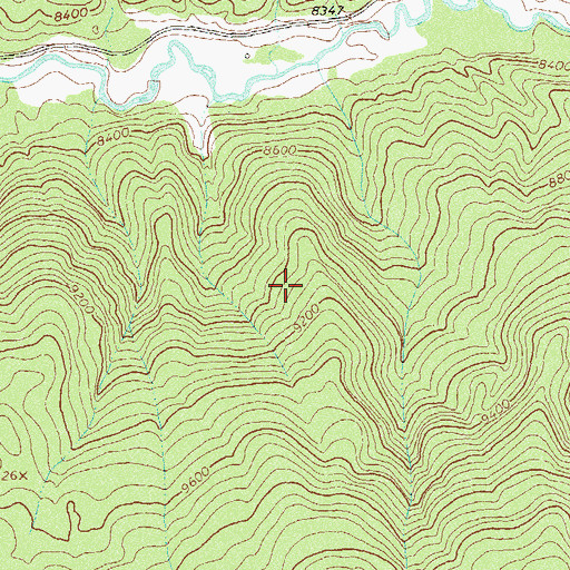 Topographic Map of Privateer Mine, CO