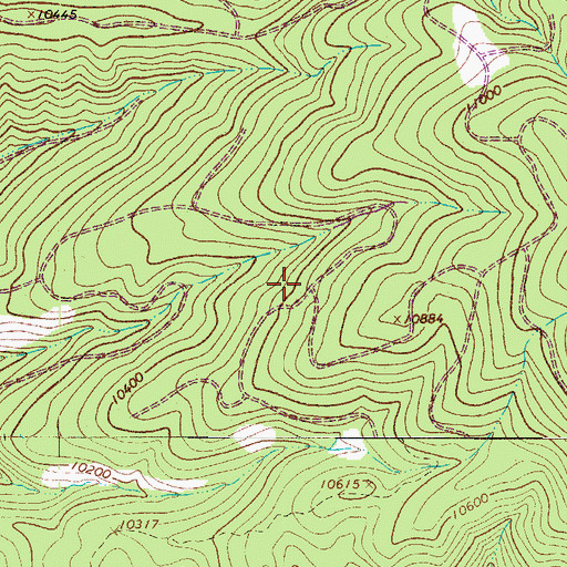 Topographic Map of East Blackmore Tract Mine, CO