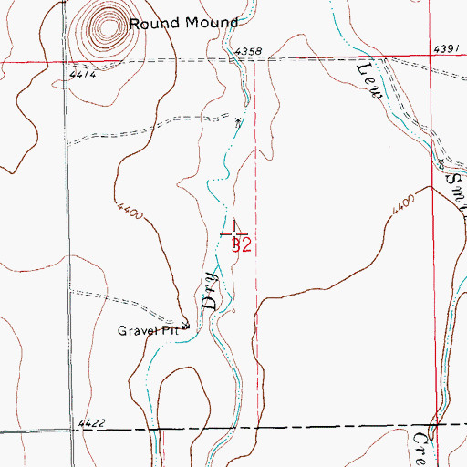 Topographic Map of Allen Jones Mine, CO