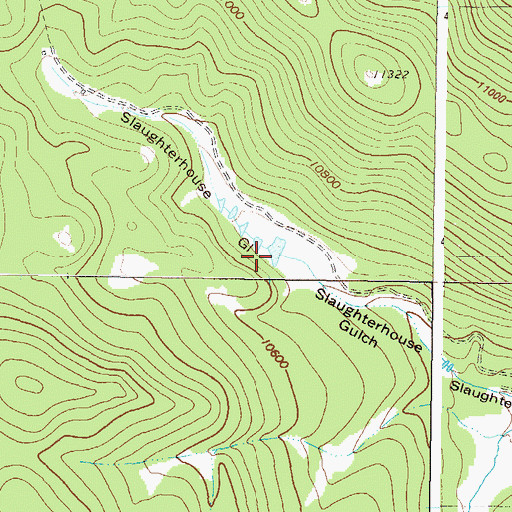 Topographic Map of Mono Metalist Lode, CO