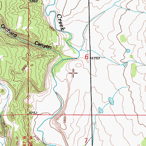Topographic Map of Kathryn Number Two Incline Mine, CO