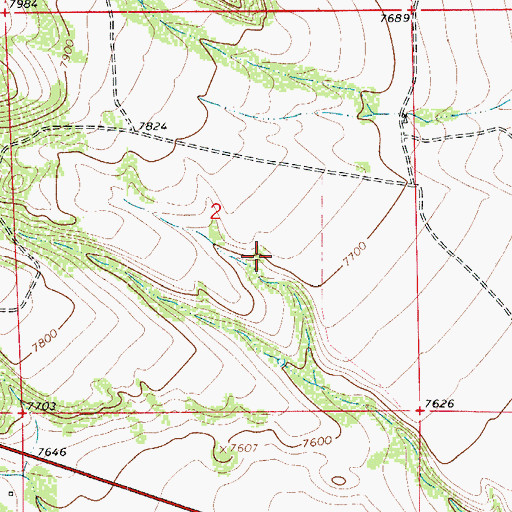 Topographic Map of City Slicker Mine, CO