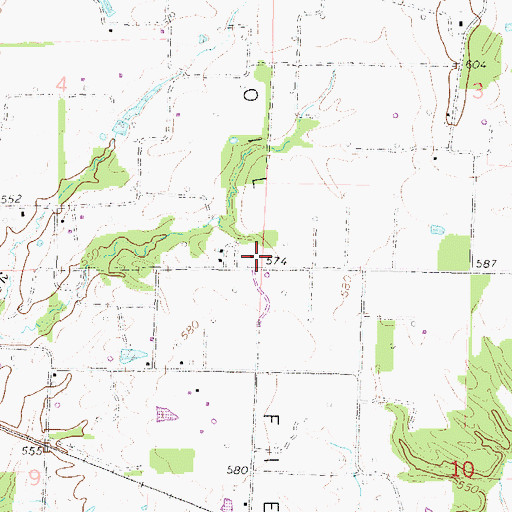 Topographic Map of College School (historical), IL