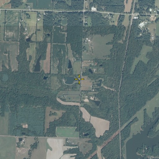 Aerial/Satellite Image of Laurel Hill School (historical), IL