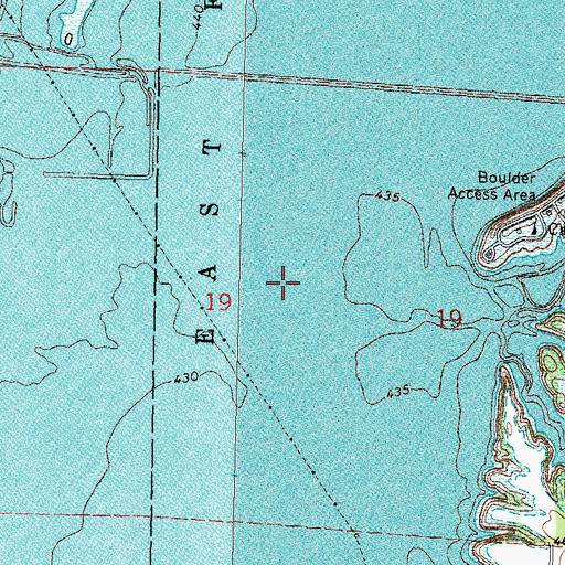 Topographic Map of Boulder Bottoms (historical), IL