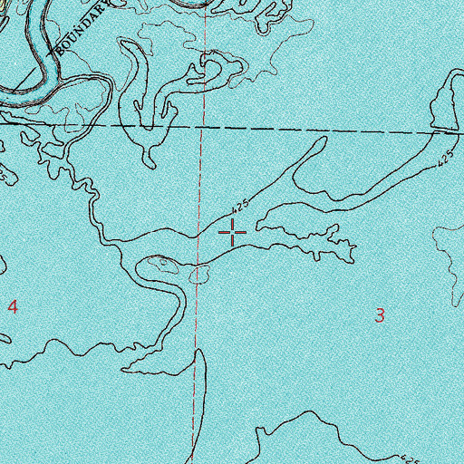 Topographic Map of Coles Lake (historical), IL