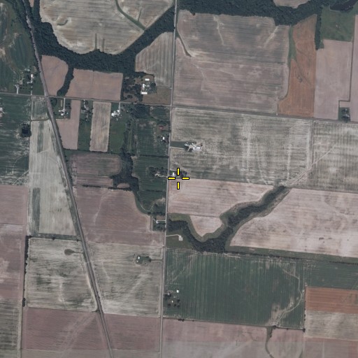 Aerial/Satellite Image of Russell School (historical), IL