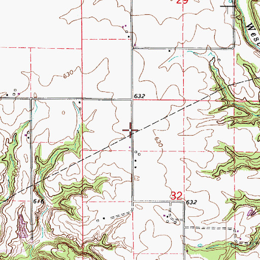 Topographic Map of Grand Success School (historical), IL