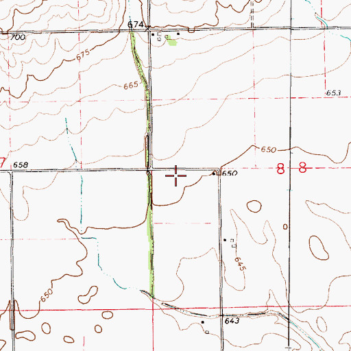 Topographic Map of Prairie Union School (historical), IL