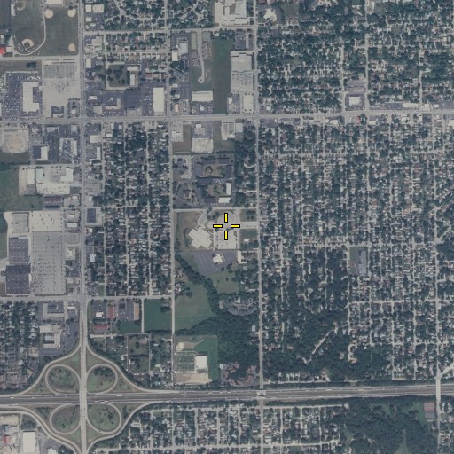 Aerial/Satellite Image of Dirksen Elementary School, IL