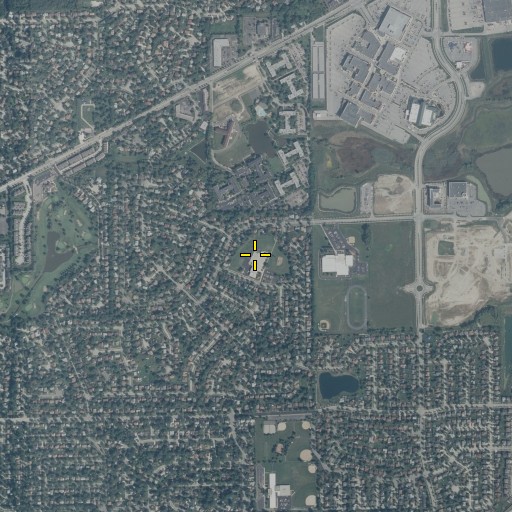Aerial/Satellite Image of Jonas E Salk Elementary School, IL