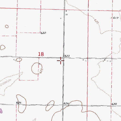 Topographic Map of Tucker School (historical), IL