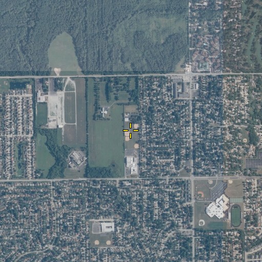 Aerial/Satellite Image of Convent Park, IL