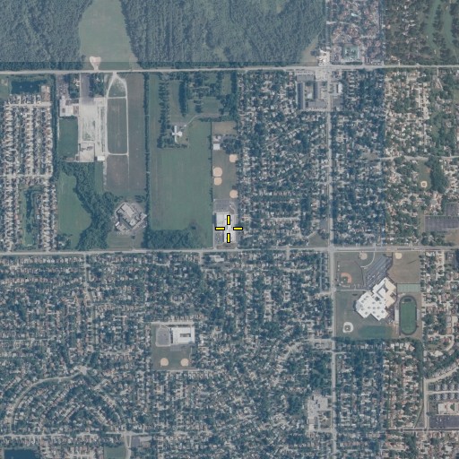 Aerial/Satellite Image of Jack Hille School, IL