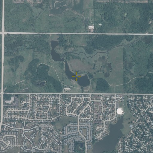 Aerial/Satellite Image of Bode Lakes, IL