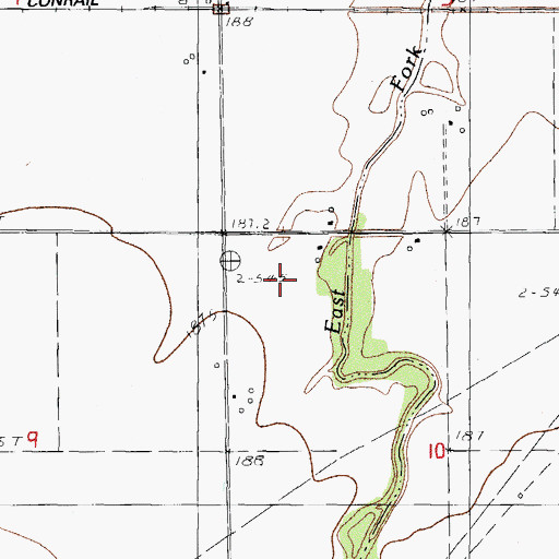 Topographic Map of Round Grove (historical), IL
