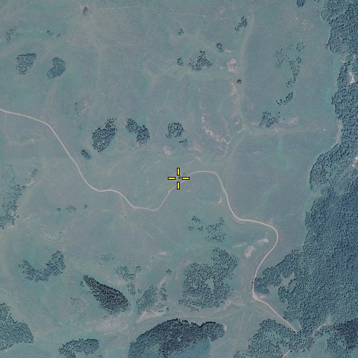 Aerial/Satellite Image of Orphan Spring, CO
