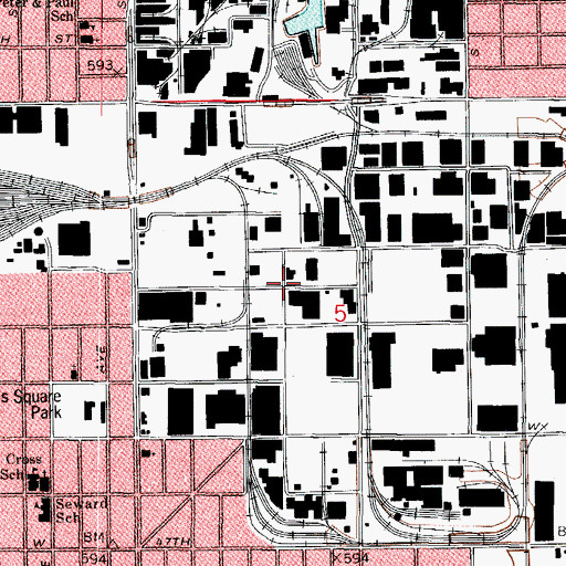 Topographic Map of New Patch, IL