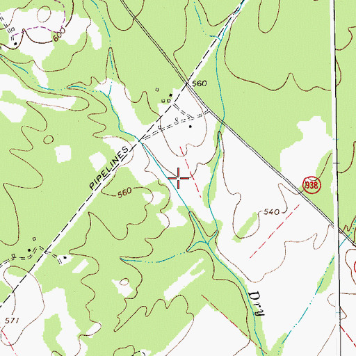 Topographic Map of Meadow School (historical), VA