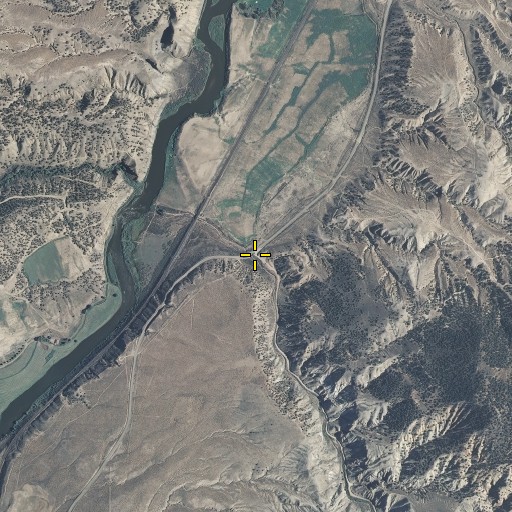 Aerial/Satellite Image of Trail Gulch, CO
