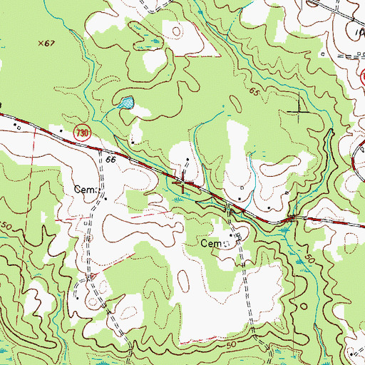 Topographic Map of School Number 9 (historical), VA