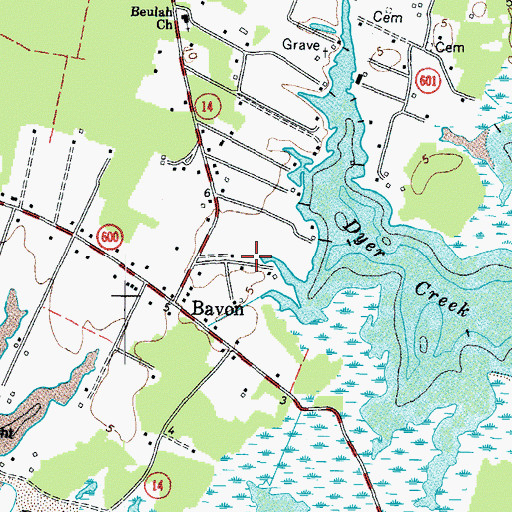 Topographic Map of Covill Burial Ground, VA