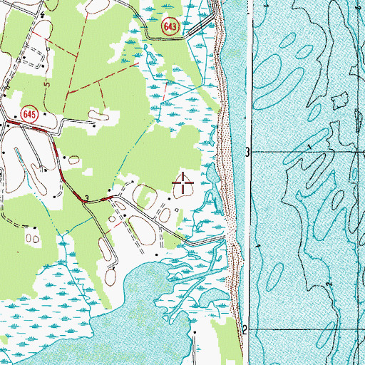 Topographic Map of Morgan Cemetery, VA
