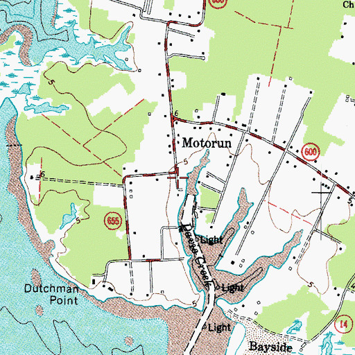 Topographic Map of White Cemetery, VA