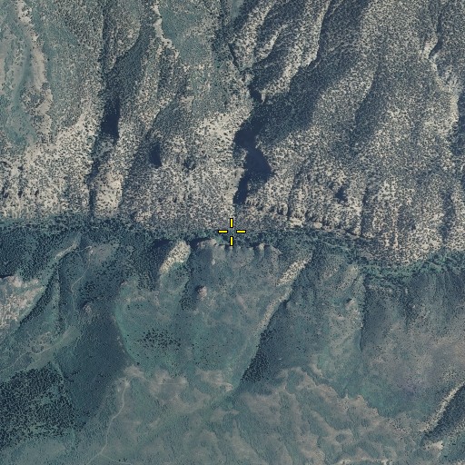 Aerial/Satellite Image of Jack Creek, CO
