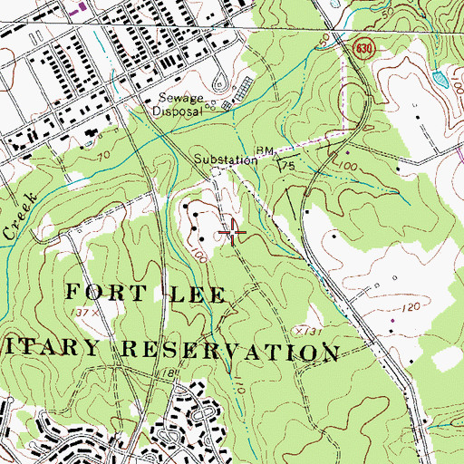 Topographic Map of Friend (historical), VA