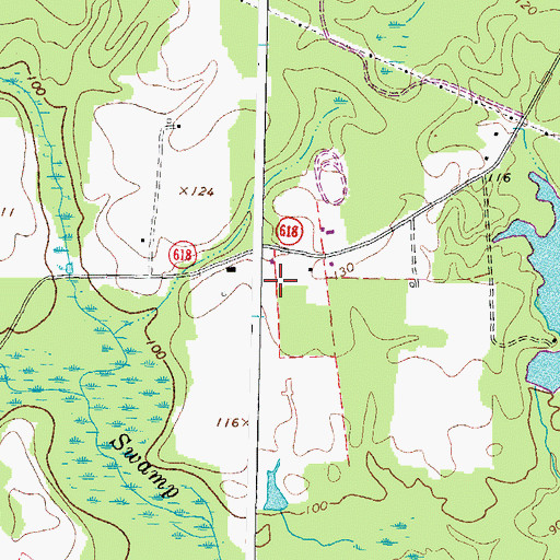 Topographic Map of School Number 7 (historical), VA