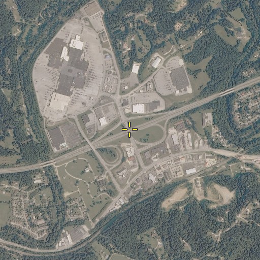 Aerial/Satellite Image of Interchange 20, WV