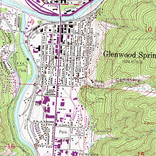 Topographic Map of Cemetery Gulch, CO
