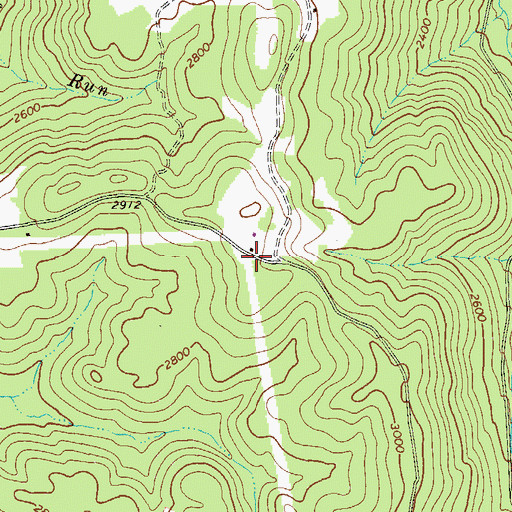 Topographic Map of Hinkle School (historical), WV
