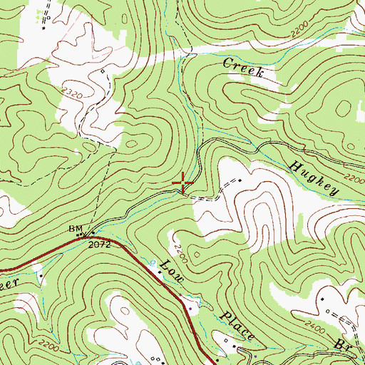 Topographic Map of Trimble School (historical), WV