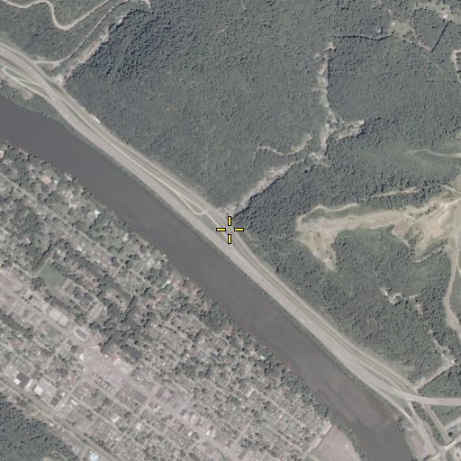 Aerial/Satellite Image of Interchange 97, WV