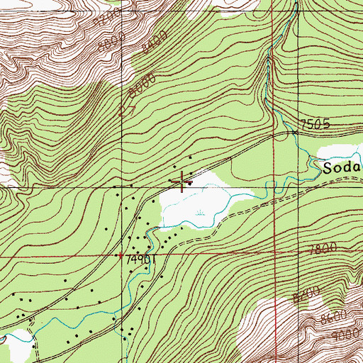 Topographic Map of Mount Republic Chapel of Peace, MT